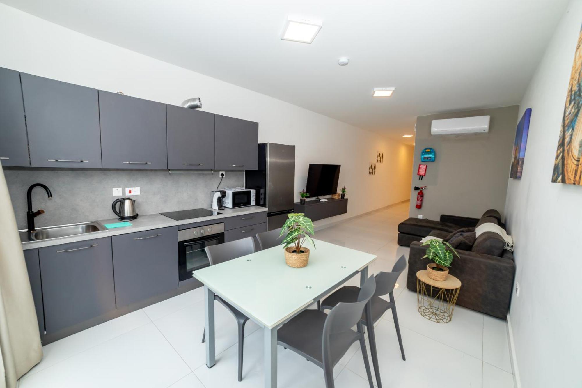 New And Modern In Bugibba, Great Location *